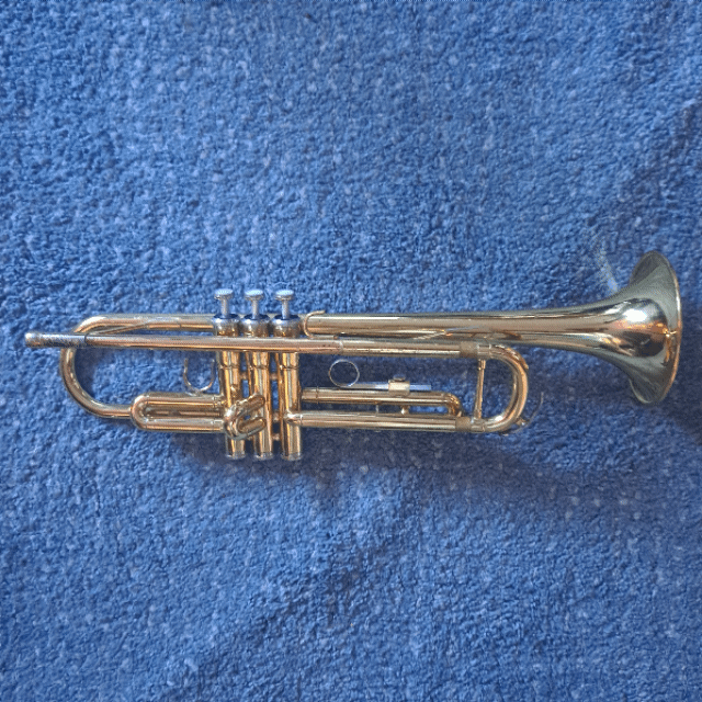 Animated trumpet